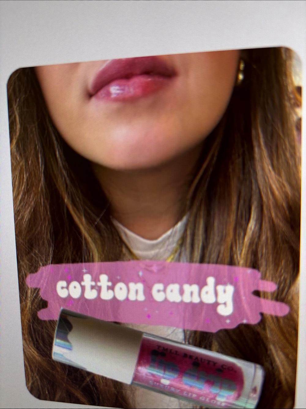 TMLL Lip Drip Luxury Lip Gloss — Cotton Candy.